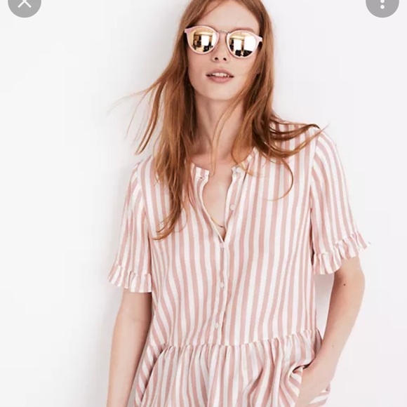 Madewell | Courtyard Ruffle Hem Blouse - Picture 11 of 11